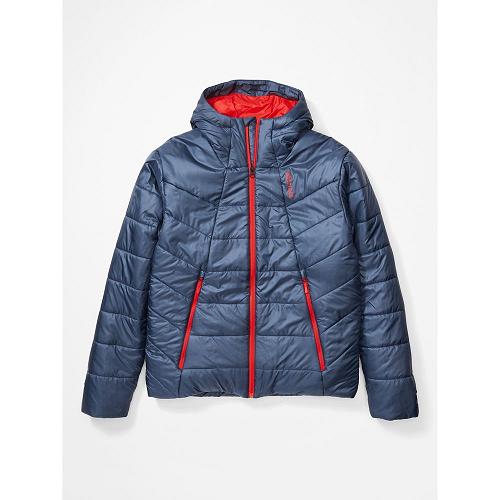 Marmot WarmCube Featherless Jackets - Mens Down Jacket Navy CA5249801 Canada